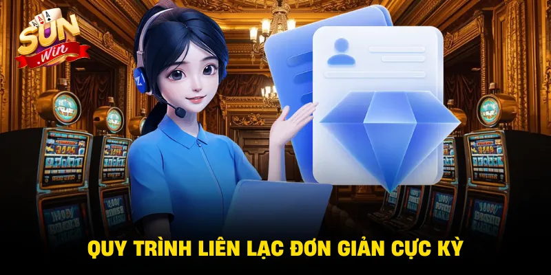 Quy trình liên lạc đơn giản cực kỳ